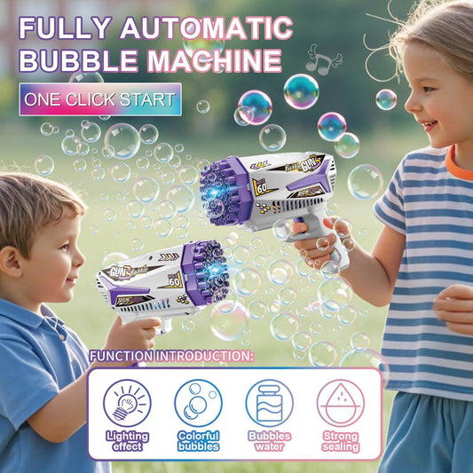 Bubble Gun – Fun Outdoor Bubble Blaster Toy for Kids