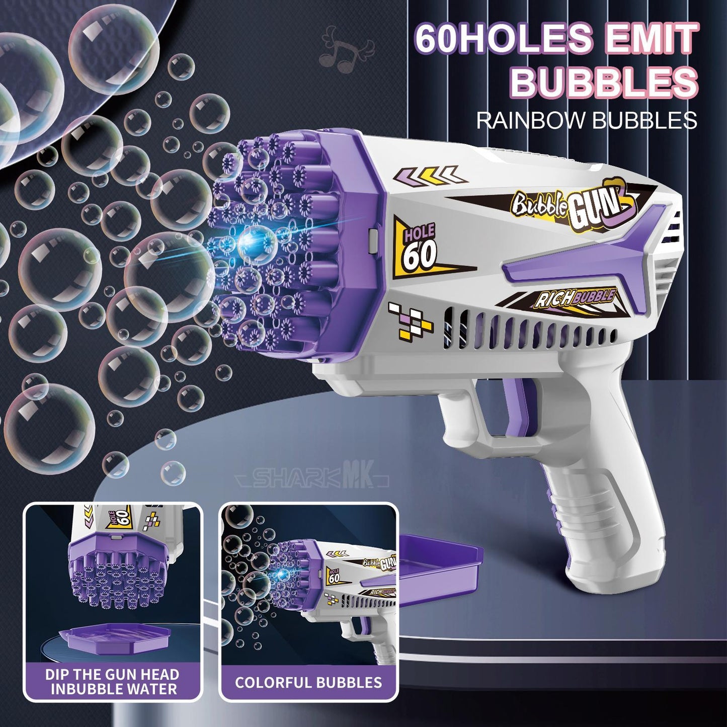 Bubble Gun – Fun Outdoor Bubble Blaster Toy for Kids
