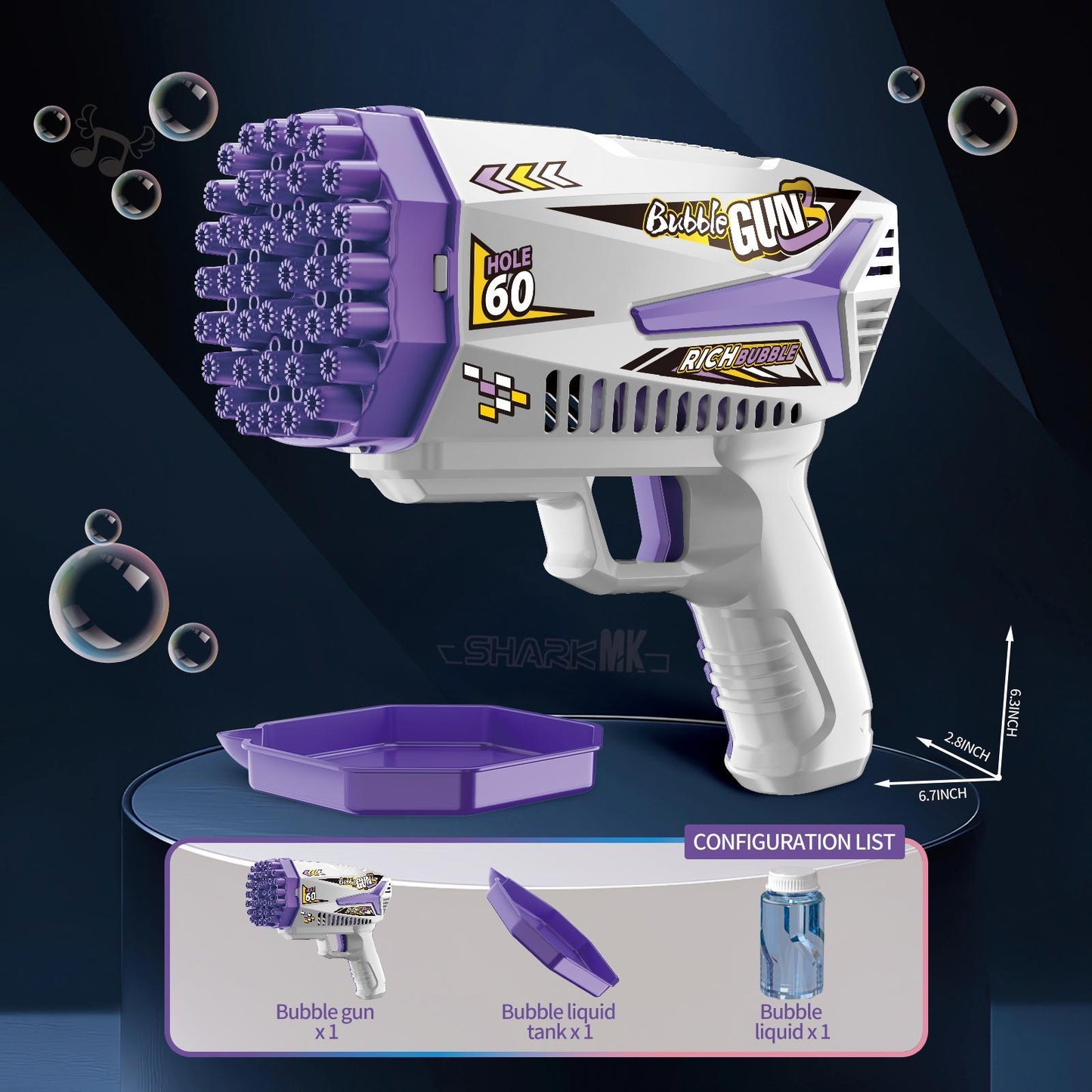 Bubble Gun – Fun Outdoor Bubble Blaster Toy for Kids