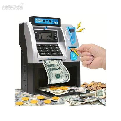 Realistic ATM Toy with Card, PIN & Balance Check