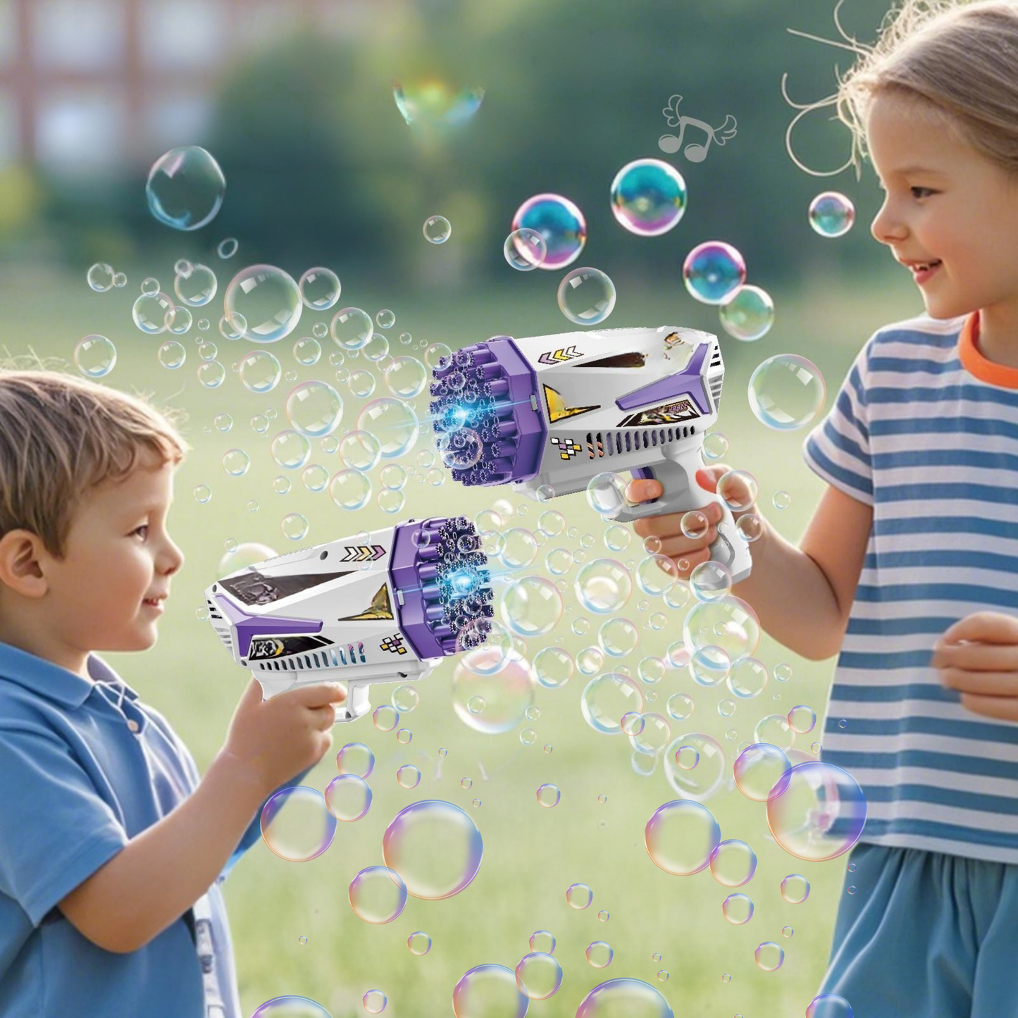 Bubble Gun – Fun Outdoor Bubble Blaster Toy for Kids