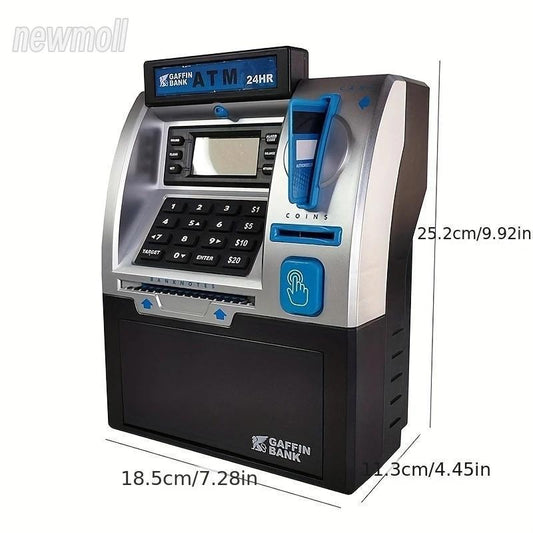 Realistic ATM Toy with Card, PIN & Balance Check